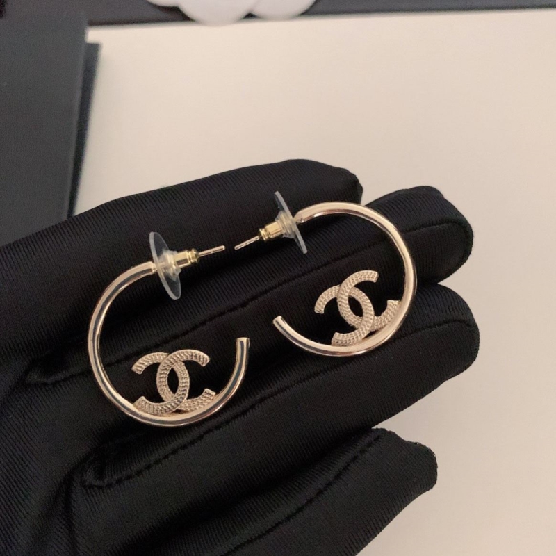 Ch*el earrings